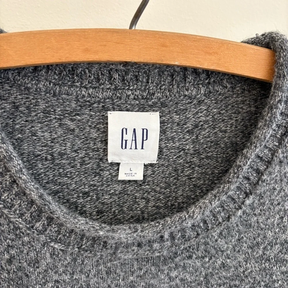 Gap Wool Blend Crewneck Sweater